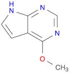 1H-Pyrrolo[2,3-d]pyrimidine, 4-methoxy- (8CI,9CI)