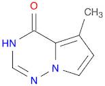 Pyrrolo[2,1-f][1,2,4]triazin-4(1H)-one, 5-methyl- (9CI)