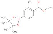 Benzoic acid, 2-Methyl-4-(4,4,5,5-tetraMethyl-1,3,2-dioxaborolan-2-yl)-, Methyl ester