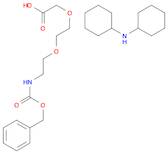 Dicyclohexylamine 3-oxo-1-phenyl-2,7,10-trioxa-4-azadodecan-12-oate