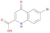 6-bromo-4-oxo-1,4-dihydroquinoline-2-carboxylic acid