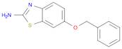 2-BENZOTHIAZOLAMINE, 6-(PHENYLMETHOXY)-