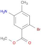 5-aMino-2-broMo-4-Methylbenzoic acid Methyl ester