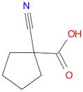 Cyclopentanecarboxylic acid, 1-cyano-