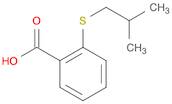 2-[(2-Methylpropyl)sulfanyl]benzoic acid