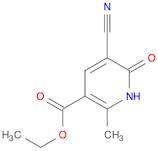ethyl 5-cyano-1,6-dihydro-2-methyl-6-oxo-3-pyridinecarboxylate