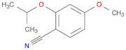 2-Isopropoxy-4-methoxybenzonitrile