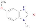 2H-Benzimidazol-2-one,1,3-dihydro-5-methoxy-1-methyl-(9CI)