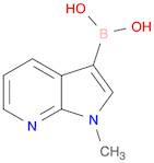 1-Methyl-1H-pyrrolo[2,3-b]pyridin-3-yl-3-boronic acid