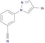 3-(4-BroMo-1H-pyrazol-1-yl)benzonitrile