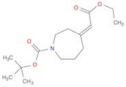 (E)-tert-Butyl 4-(2-ethoxy-2-oxoethylidene)azepane-1-carboxylate
