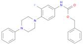 N-benzyloxycarbonyl-3-fluoro-4-(4'-phenylpiperazinyl)aniline