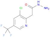 2-(3-chloro-5-(trifluoromethyl)pyridin-2-yl)acetohydrazide