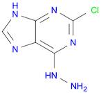 2 - Chloro - 6 - hydrazino - 7H - purine