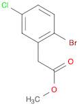 Methyl 2-(2-broMo-5-chlorophenyl)acetate