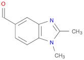 1H-Benzimidazole-5-carboxaldehyde,1,2-dimethyl-(9CI)