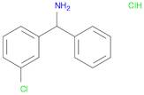 C-(3-CHLORO-PHENYL)-C-PHENYL-METHYLAMINE HYDROCHLORIDE