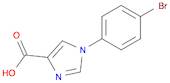 1H-Imidazole-4-carboxylic acid, 1-(4-bromophenyl)-