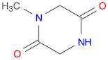 1 - Methylpiperazine - 2,5 - dione