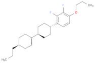 Benzene, 2,3-difluoro-1-propoxy-4-[(trans,trans)-4'-propyl[1,1'-bicyclohexyl]-4-yl]-