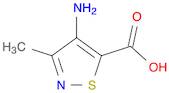 4-aMino-3-Methyl-1,2-thiazole-5-carboxylic acid