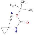 Carbamic acid, (1-cyanocyclopropyl)-, 1,1-dimethylethyl ester (9CI)