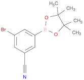 3-Bromo-5-(4,4,5,5-tetramethyl-[1,3,2]dioxaborolan-2-yl)-benzonitrile