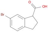 6-BROMO-2,3-DIHYDRO-1H-INDENE-1-CARBOXYLIC ACID