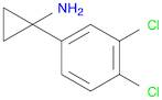 Cyclopropanamine, 1-(3,4-dichlorophenyl)-