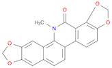13-Methyl[1,3]benzodioxolo[5,6-c][1,3]dioxolo[4,5-i]phenanthridine-14(13H)-one