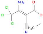(Z)-ethyl 3-aMino-4,4,4-trichloro-2-cyanobut-2-enoate