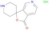 Spiro[furo[3,4-c]pyridine-3(1H),4'-piperidin]-1-one hydrochloride