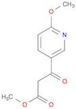 6-METHOXY-β-OXO-3-PYRIDINEPROPANOIC ACID METHYL ESTER