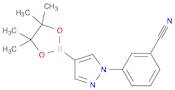 3-(4-(4,4,5,5-TetraMethyl-1,3,2-dioxaborolan-2-yl)-1H-pyrazol-1-yl)benzonitrile
