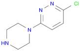 1-(6-Chloropyridazino-3-yl)piperazine