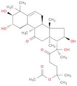 19-Norlanost-5-ene-11,22-dione,25-(acetyloxy)-2,3,16,20-tetrahydroxy-9-methyl-, (2b,3a,9b,10a,16a)-