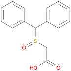 2-Benzhydrylsulphinylacetic acid