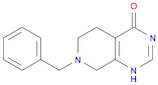 7-BENZYL-5,6,7,8-TETRAHYDRO-3H-PYRIDO[3,4-D]PYRIMIDIN-4-ONE HYDROCHLORIDE