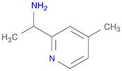 1-(4-METHYL-PYRIDIN-2-YL)-ETHYLAMINE