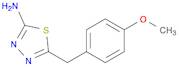 5-(4-METHOXY-BENZYL)-[1,3,4]THIADIAZOL-2-YLAMINE