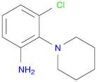 3-CHLORO-2-PIPERIDIN-1-YL-PHENYLAMINE