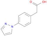 [4-(1H-Pyrazol-1-yl)phenyl]acetic acid