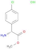 METHYL D-4-CHLOROPHENYLGLYCINATE HCL