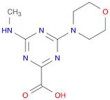 4-METHYLAMINO-6-MORPHOLIN-4-YL-[1,3,5]TRIAZINE-2-CARBOXYLIC ACID