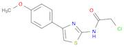 2-CHLORO-N-[4-(4-METHOXY-PHENYL)-THIAZOL-2-YL]-ACETAMIDE
