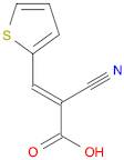 2-CYANO-3-(2-THIENYL)ACRYLIC ACID
