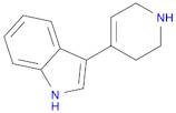 1H-Indole, 3-(1,2,3,6-tetrahydro-4-pyridinyl)-