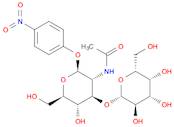 4-Nitrophenyl 2-acetamido-2-deoxy-3-O-(-β-D-galactopyranosyl)-β-D-glucopyranoside