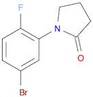 1-(5-Bromo-2-fluorophenyl)pyrrolidin-2-one
