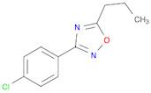 3-(4-Chlorophenyl)-5-propyl-1,2,4-oxadiazole